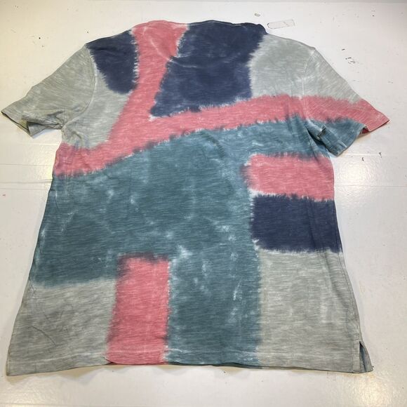 JOHN VARVATOS USA HARRISON DESIGNER TIE DYE TEE T SHIRT Mens S - Picture 3 of 5